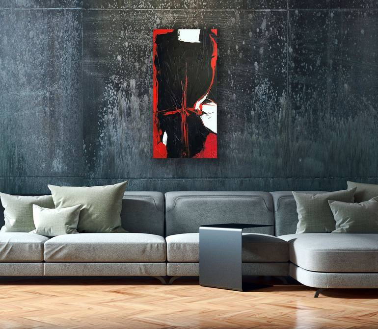 Original Abstract Religion Painting by Bill Stone