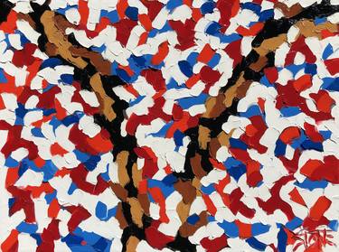 Original Abstract Political Paintings by Bill Stone