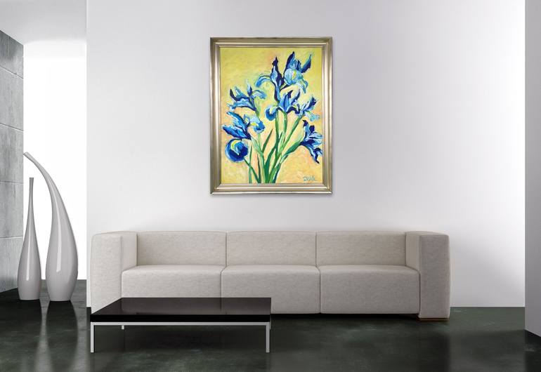 Original Floral Painting by Bill Stone