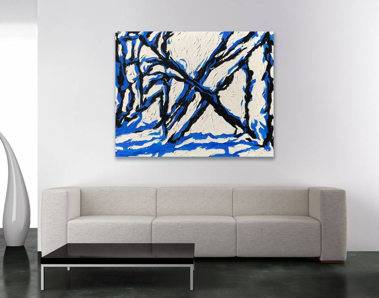 Original Abstract Landscape Painting by Bill Stone