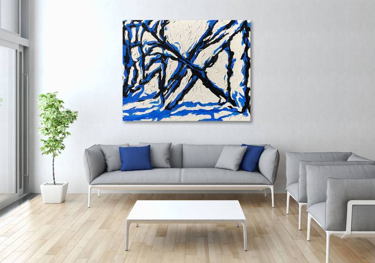 Original Abstract Landscape Painting by Bill Stone