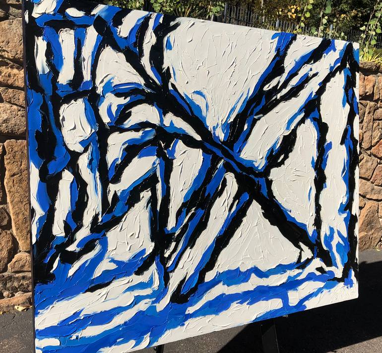 Original Abstract Landscape Painting by Bill Stone