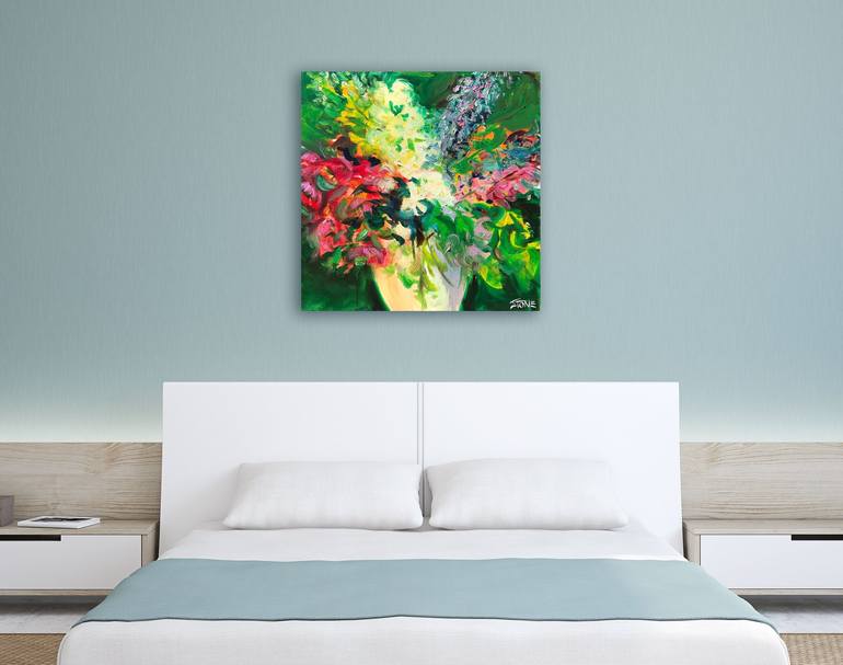 Original Floral Painting by Bill Stone