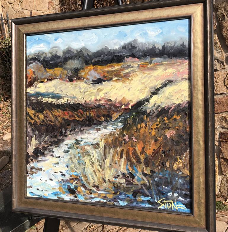 Original Impressionism Landscape Painting by Bill Stone