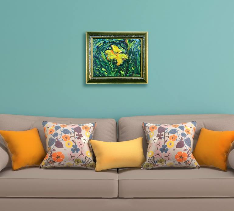 Original Floral Painting by Bill Stone