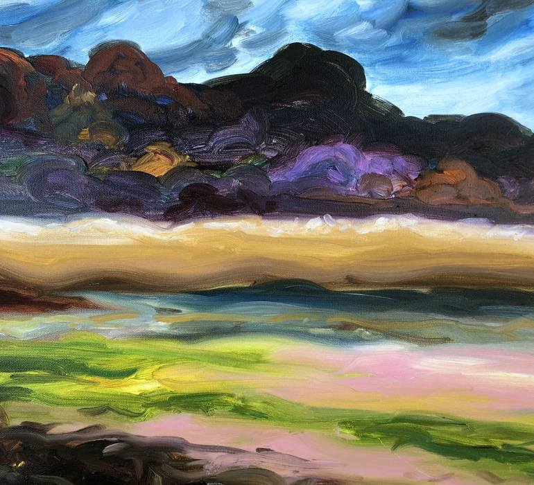Original Impressionism Landscape Painting by Bill Stone