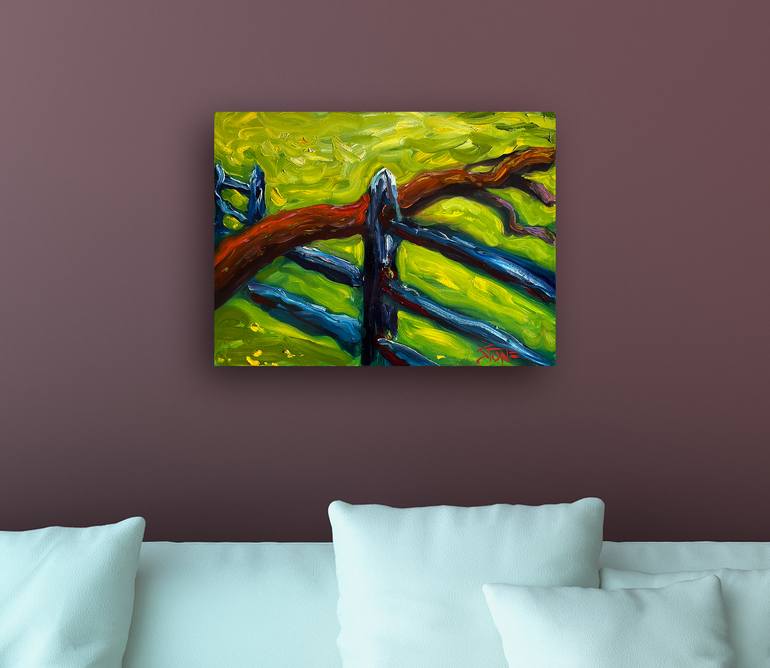 Original Impressionism Landscape Painting by Bill Stone