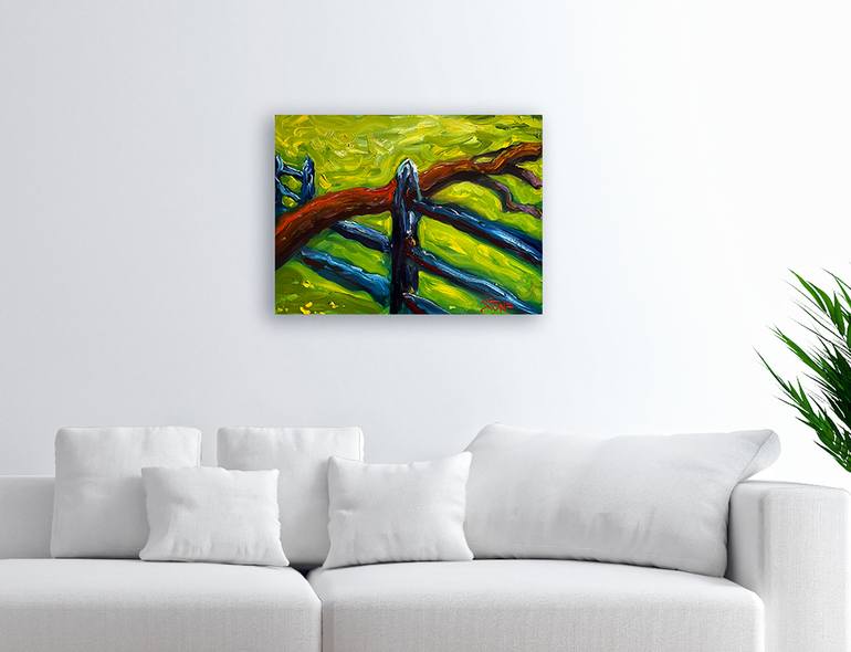 Original Impressionism Landscape Painting by Bill Stone