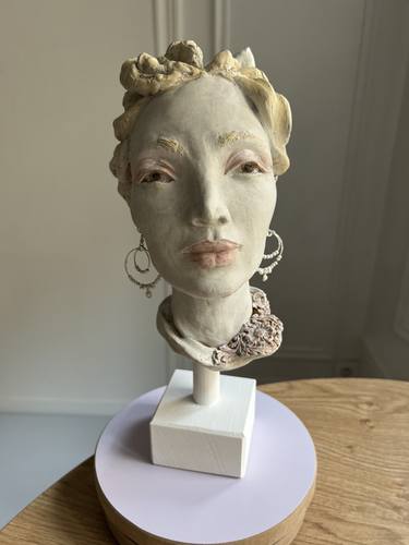 Original Portraiture People Sculpture by J'Aime Spezzano