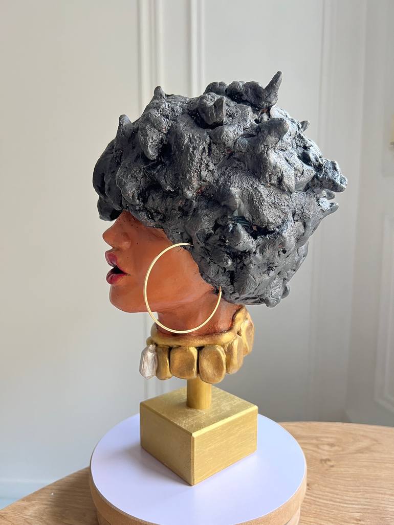 Original Contemporary People Sculpture by J'Aime Spezzano