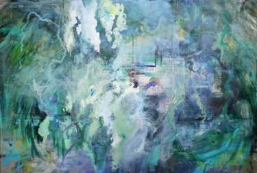 Original Impressionism Abstract Paintings by Esther Hoflick