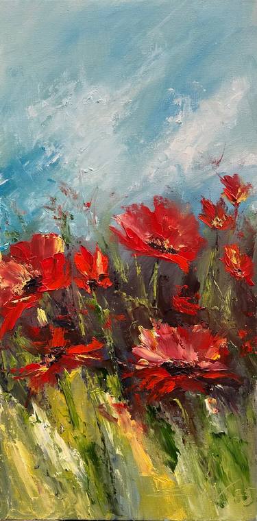 Original Realism Floral Paintings by Natalia Esanu