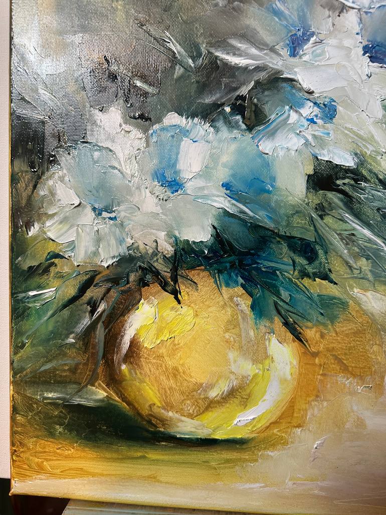 Original Modernism Still Life Painting by Natalia Esanu