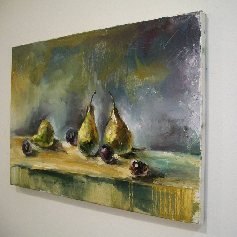 Original Expressionism Still Life Painting by Natalia Esanu
