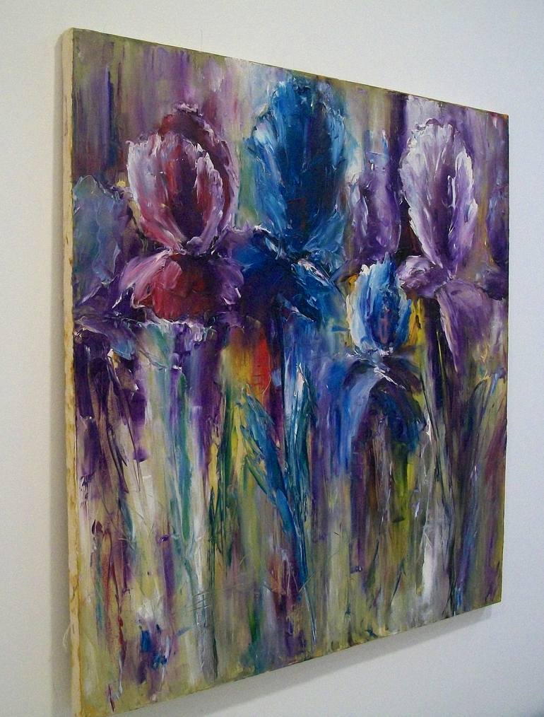 Original Floral Painting by Natalia Esanu