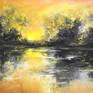 Landscape, a artwork that impress from first sight, the colors are loved by eyes and have a good efect on the mood