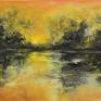 Landscape, a artwork that impress from first sight, the colors are loved by eyes and have a good efect on the mood