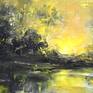 Landscape, a artwork that impress from first sight, the colors are loved by eyes and have a good efect on the mood