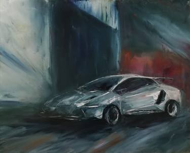 Original Automobile Paintings by Natalia Esanu