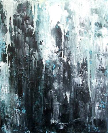 Original Abstract Expressionism Abstract Paintings by Natalia Esanu