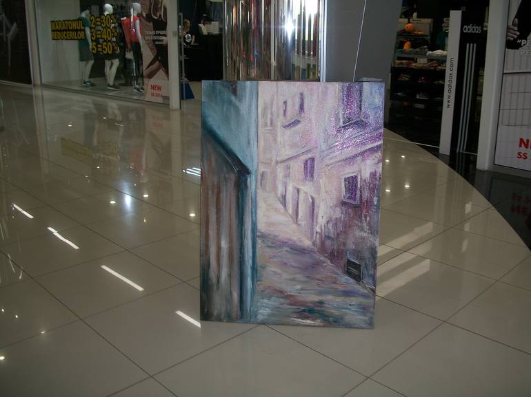 Original Realism Architecture Painting by Natalia Esanu