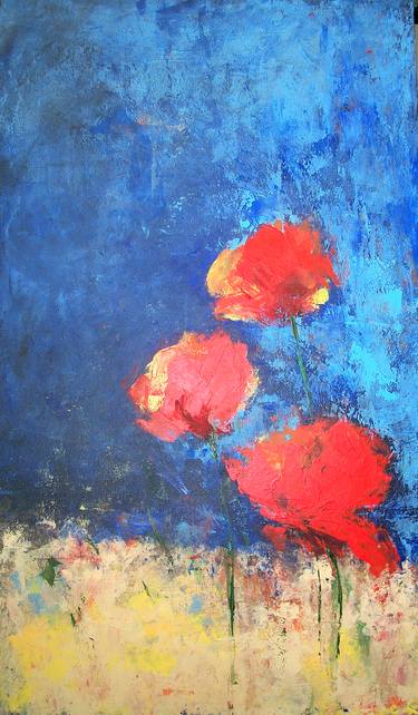 POPPIES  abstract-floral thumb