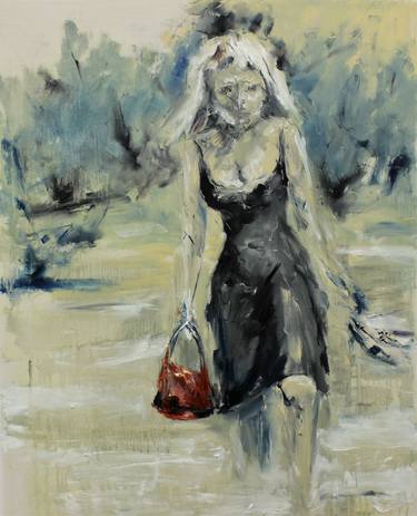 Original Abstract Women Paintings by Natalia Esanu