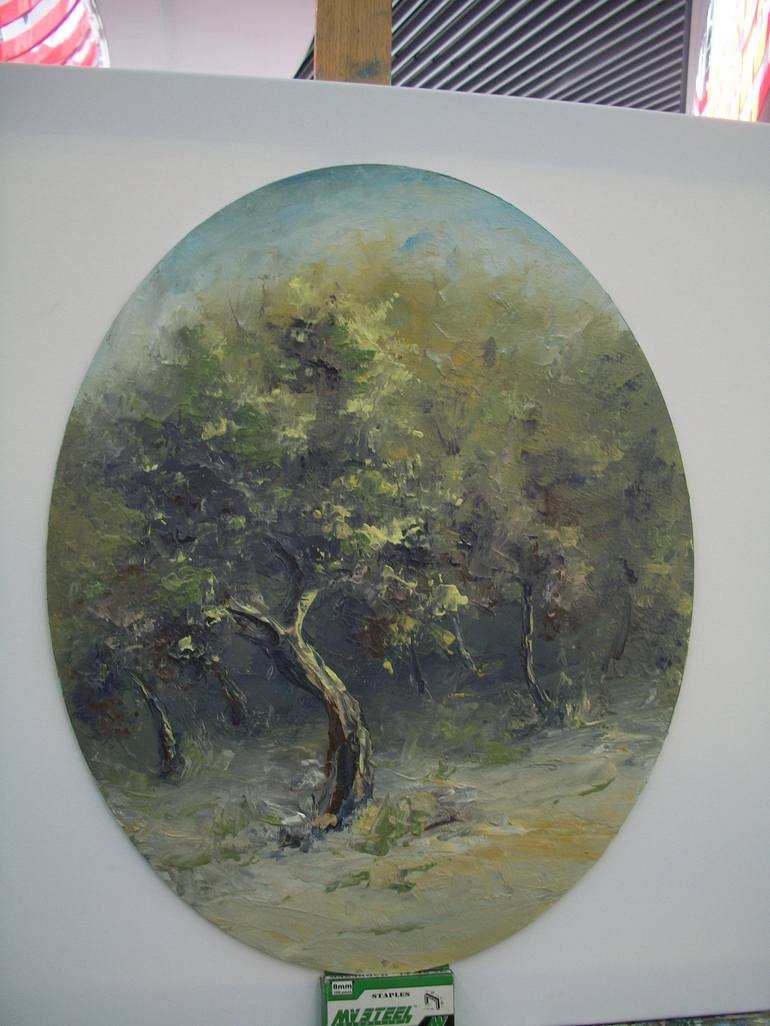 Original Realism Landscape Painting by Natalia Esanu