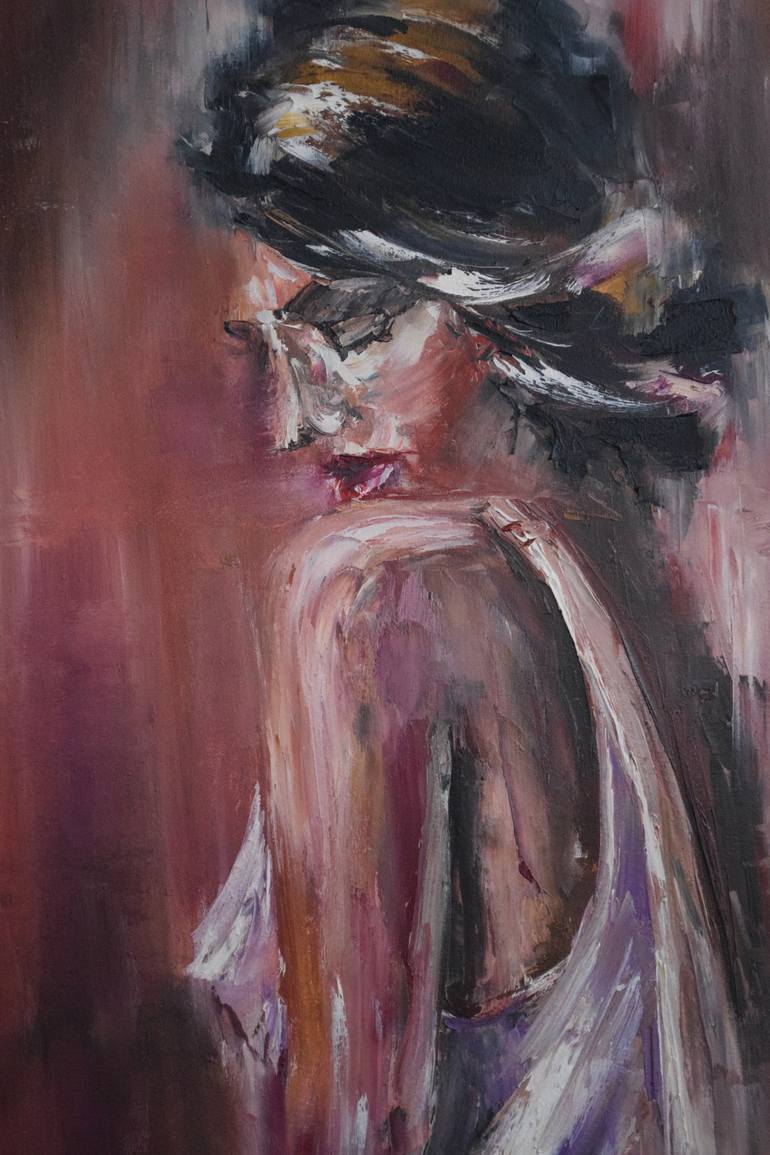 Original Figurative Women Painting by Natalia Esanu