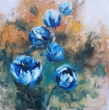 Original Floral Paintings by Natalia Esanu