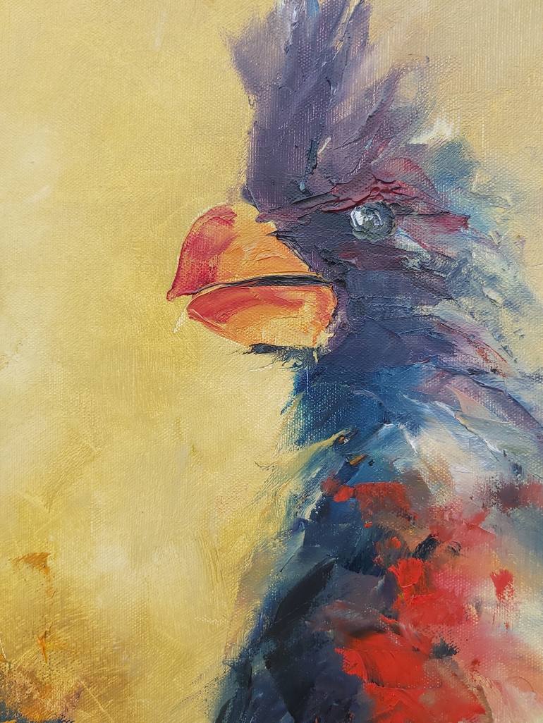 Original Figurative Animal Painting by Natalia Esanu