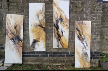 Original Conceptual Abstract Paintings by Natalia Esanu