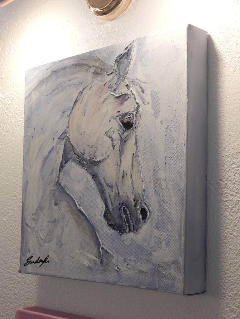 Original Abstract Animal Painting by Sunday L