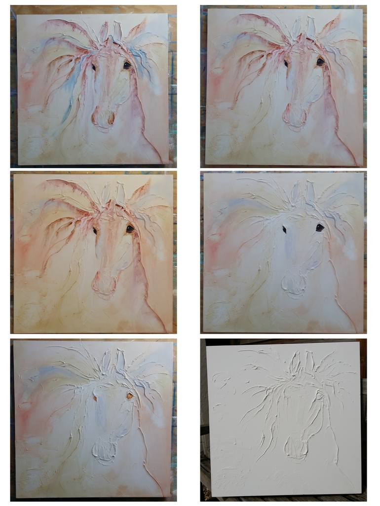 Original Horse Painting by Sunday L