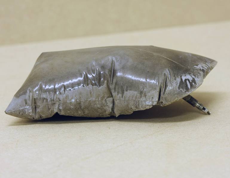 Original Conceptual Abstract Sculpture by Cred Roy