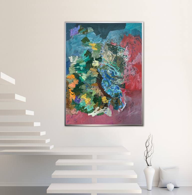Original Abstract Painting by Oya Bolgun