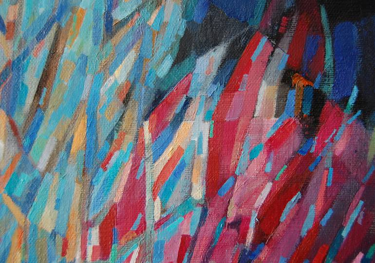 Original Fine Art Abstract Painting by Marina Borodulya