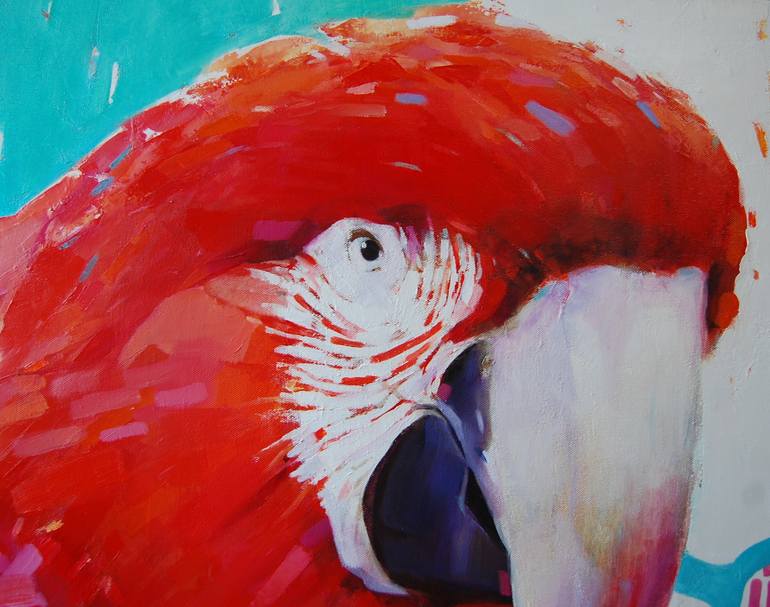 Original Animal Painting by Marina Borodulya