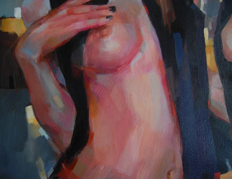 Original Erotic Painting by Marina Borodulya