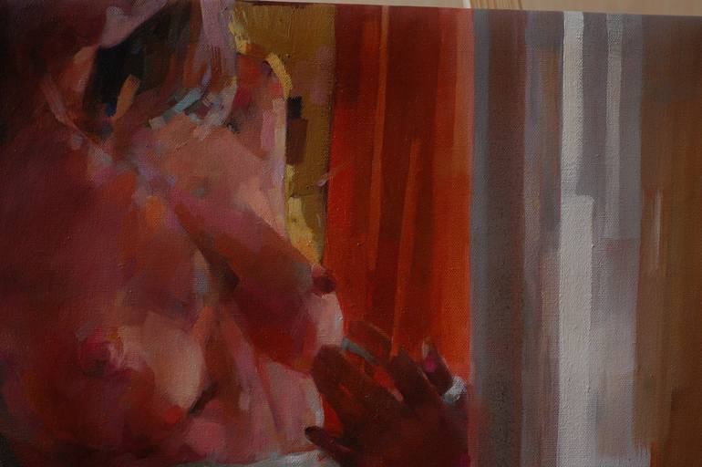 Original Erotic Painting by Marina Borodulya