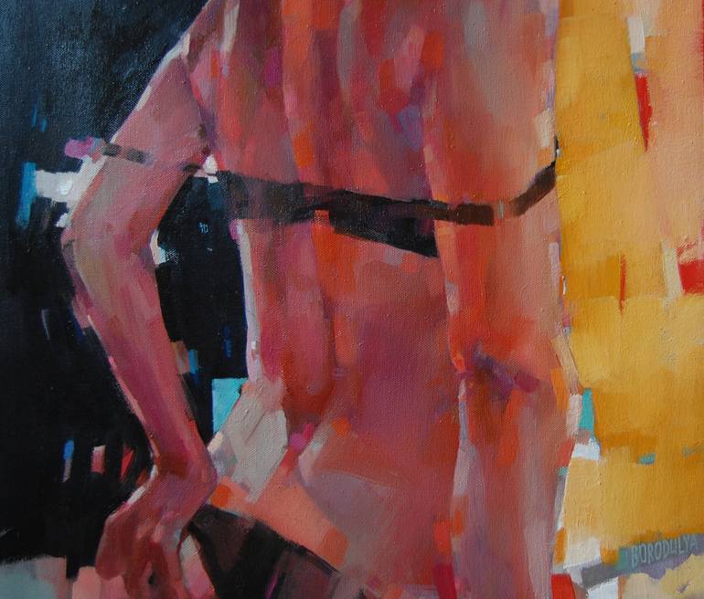 Original Erotic Painting by Marina Borodulya