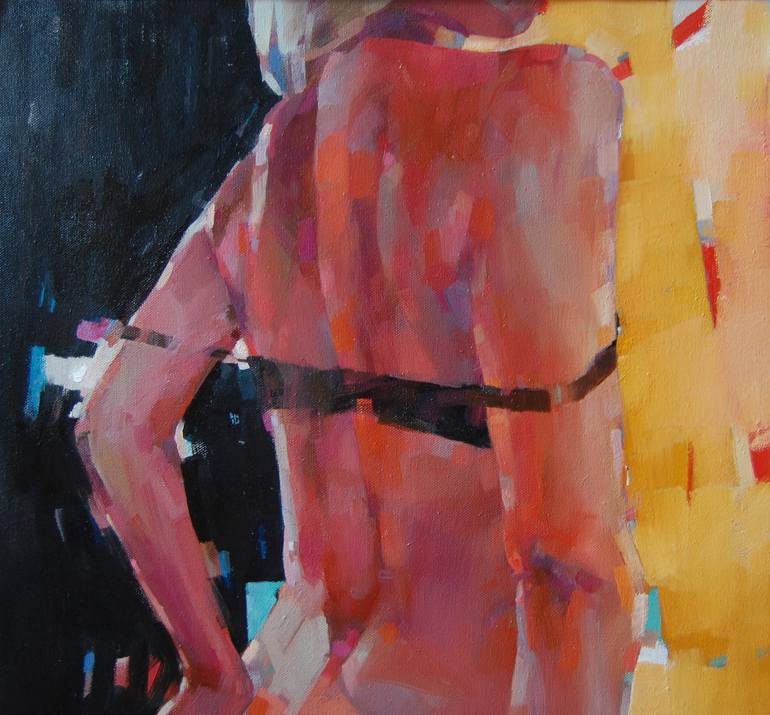 Original Erotic Painting by Marina Borodulya