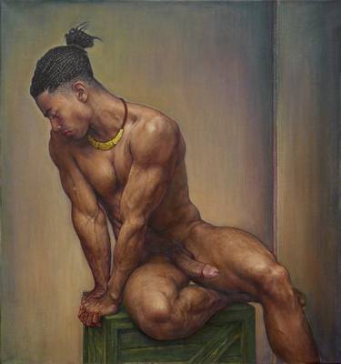 Original Fine Art Nude Paintings by Julian Hsiung
