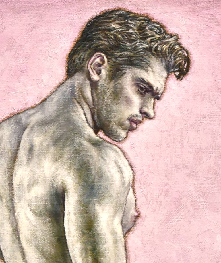 Original Contemporary Nude Painting by Julian Hsiung