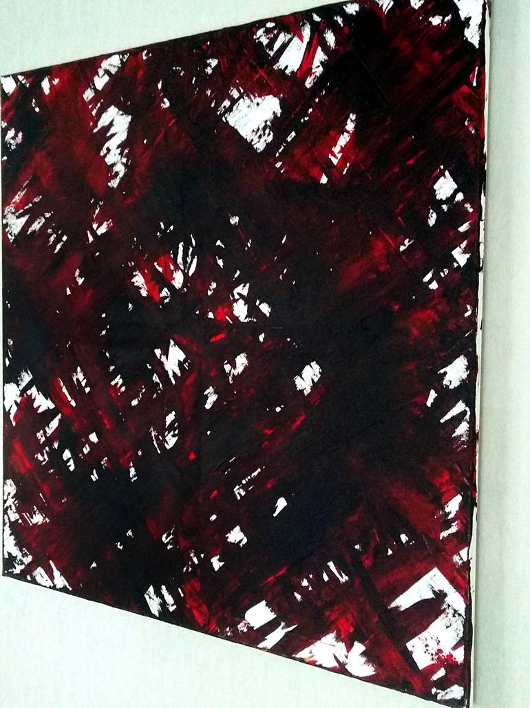Original Abstract Painting by Patrick Nikowitz