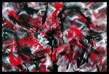 Original Abstract Expressionism Abstract Paintings by Patrick Nikowitz