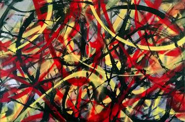 Original Abstract Paintings by Patrick Nikowitz