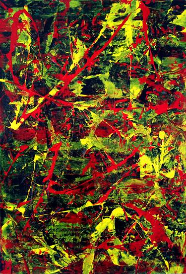 Original Abstract Expressionism Abstract Paintings by Patrick Nikowitz