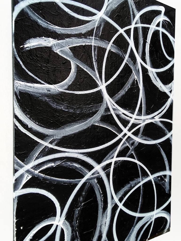 Original Abstract Painting by Patrick Nikowitz