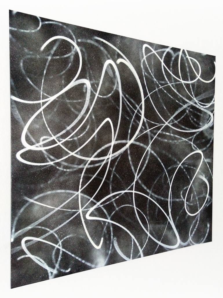 Original Abstract Expressionism Abstract Painting by Patrick Nikowitz